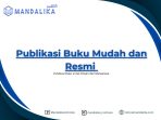 Publikasi Buku Mudah dan Resmi